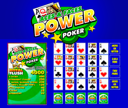 Aces & Faces Power Poker